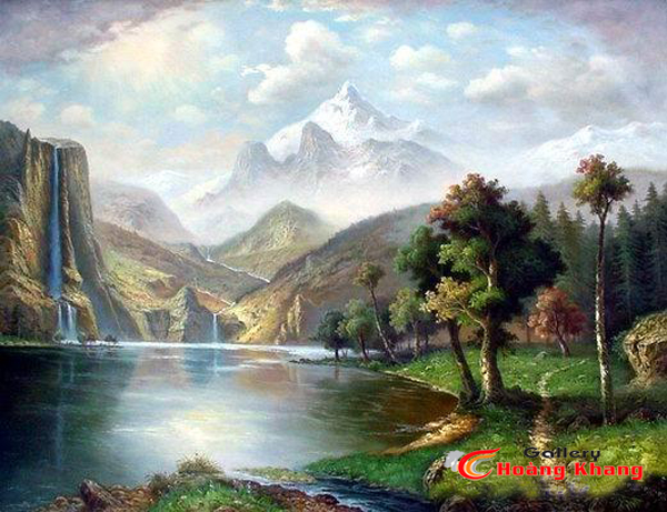 Tranh Núi - Nước - Phong Thuỷ